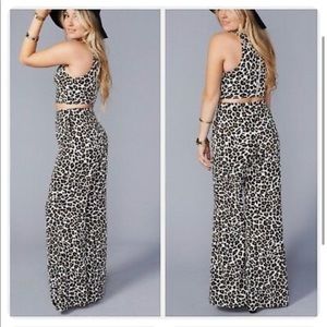 Show Me Your MuMu Elli Leopard Print Pants